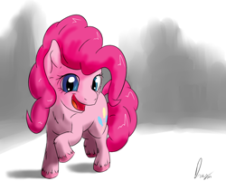 Size: 1280x1024 | Tagged: safe, artist:dragmodnotloc, pinkie pie, earth pony, pony, female, mare, simple background, solo, white background