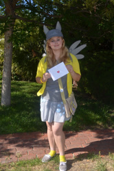 Size: 727x1098 | Tagged: safe, artist:neonredwings, derpy hooves, human, cosplay, irl, irl human, mail, photo, solo