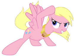 Size: 3950x3000 | Tagged: safe, edit, derpy hooves, pinkie pie, oc, pegasus, pony, derpy pie, female, mare, simple background, solo, transparent background, vector