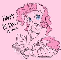 Size: 800x786 | Tagged: safe, artist:shepherd0821, pinkie pie, anthro, ambiguous facial structure, solo