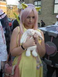 Size: 720x960 | Tagged: safe, artist:littlehybridshila, fluttershy, human, cosplay, irl, irl human, photo