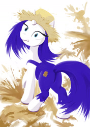 Size: 1400x1981 | Tagged: safe, artist:dahtamnay, rarity, pony, unicorn, simple ways, clothes, hat, rarihick, solo