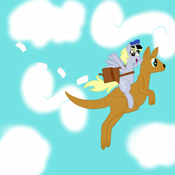 Size: 5000x5000 | Tagged: safe, artist:eillahwolf, derpy hooves, pegasus, pony, absurd resolution, female, mare