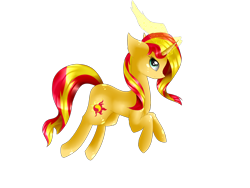 Size: 3000x2250 | Tagged: safe, artist:little-sketches, sunset shimmer, pony, anatomically incorrect, glowing horn, magic, simple background, solo, transparent background