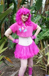 Size: 1311x2048 | Tagged: safe, artist:aktrez, pinkie pie, human, cosplay, irl, irl human, photo, solo