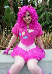 Size: 1428x2048 | Tagged: safe, artist:aktrez, pinkie pie, human, cosplay, irl, irl human, photo, solo