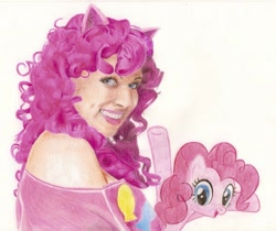 Size: 960x808 | Tagged: safe, artist:aktrez, artist:michael petzoldt, pinkie pie, human, cosplay