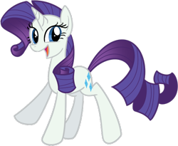 Size: 590x484 | Tagged: safe, artist:zenderman32, rarity, pony, unicorn, female, happy, mare, simple background, solo, transparent background