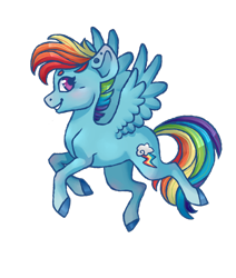 Size: 1024x1205 | Tagged: safe, artist:twixyamber, derpibooru import, rainbow dash, pegasus, pony, female, looking at you, mare, simple background, solo, transparent background