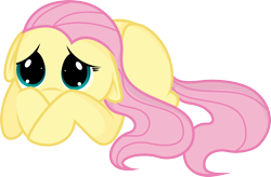 Size: 1512x994 | Tagged: safe, artist:crosspone, artist:ponything, fluttershy, pegasus, pony, cute, floppy ears, shyabetes, simple background, solo, transparent background, vector