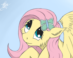 Size: 5000x4000 | Tagged: safe, artist:tlatophat, fluttershy, pegasus, pony, cute, fluffy, shyabetes, solo