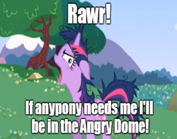 Size: 680x533 | Tagged: safe, derpibooru import, edit, edited screencap, screencap, twilight sparkle, lesson zero, angry, cropped, farnsworth, futurama, image macro, messy mane, rage, rawr, solo, twilight snapple