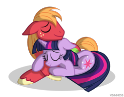 Size: 1784x1408 | Tagged: safe, artist:veggie55, derpibooru import, big macintosh, twilight sparkle, earth pony, pony, male, shipping, stallion, straight, twimac