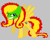 Size: 664x536 | Tagged: safe, artist:death-driver-5000, fluttershy, pegasus, pony, fanfic art, solo, the mask