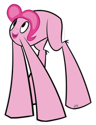 Size: 928x1199 | Tagged: safe, pinkie pie, earth pony, pony, narpnarp, palindrome get, pi, pinkie pi, solo, wat