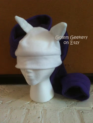 Size: 1536x2048 | Tagged: safe, artist:golemgeekery, rarity, craft, hat, irl, photo