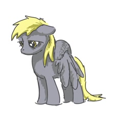 Size: 600x667 | Tagged: artist needed, source needed, safe, derpy hooves, pegasus, pony, female, mare, sad, solo