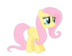 Size: 585x457 | Tagged: safe, artist:swiftywish, fluttershy, pegasus, pony, sonic rainboom (episode), paint tool sai, simple background, solo, transparent background, vector