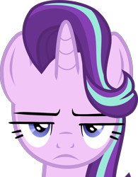 Size: 4960x6345 | Tagged: safe, artist:frownfactory, starlight glimmer, unicorn, uncommon bond, .svg available, annoyed, female, mare, simple background, solo, starlight is not amused, svg, transparent background, unamused, upset, vector