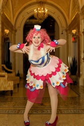 Size: 2489x3733 | Tagged: safe, artist:seibatooth, pinkie pie, human, cosplay, irl, irl human, photo, solo