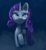 Size: 1654x1796 | Tagged: safe, artist:porkchopsammie, rarity, pony, unicorn, female, horn, mare, solo, white coat