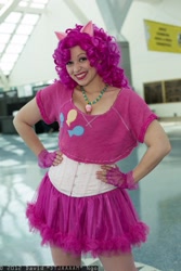 Size: 1365x2048 | Tagged: safe, artist:aktrez, pinkie pie, human, cosplay, irl, irl human, photo, solo