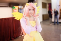 Size: 800x533 | Tagged: source needed, safe, artist:tink-ichigo, fluttershy, human, cosplay, irl, irl human, photo, solo