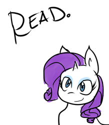 Size: 680x780 | Tagged: safe, artist:moonblizzard, rarity, pony, unicorn, ask, rarity answers, solo, tumblr