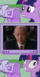 Size: 313x600 | Tagged: safe, derpibooru import, twilight sparkle, command and conquer, exploitable meme, insanity, j.k. simmons, president, president ackerman, red alert 3, tv meme, twilight snapple, united states