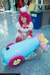 Size: 1365x2048 | Tagged: safe, artist:rmtakesover, pinkie pie, human, anime expo, convention, cosplay, irl, irl human, partillery, party cannon, photo