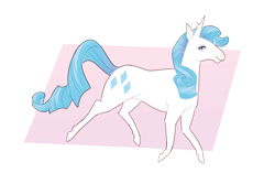 Size: 1800x1200 | Tagged: safe, artist:mad-march, rarity, pony, unicorn, female, horn, mare, solo, white coat