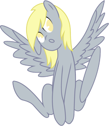Size: 708x816 | Tagged: safe, artist:necro1337, derpy hooves, pegasus, pony, female, mare, solo