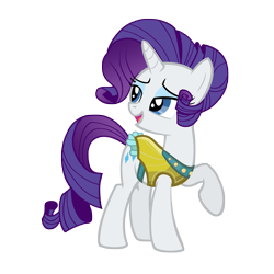 Size: 6000x6000 | Tagged: safe, artist:darthzew, rarity, pony, unicorn, absurd resolution, alternate hairstyle, simple background, solo, transparent background, vector