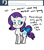 Size: 680x780 | Tagged: safe, artist:moonblizzard, rarity, pony, unicorn, ask, bow, rarity answers, solo, tumblr