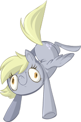 Size: 649x984 | Tagged: safe, artist:frostadflakes, derpy hooves, pegasus, pony, female, mare, simple background, solo, transparent background