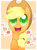 Size: 740x1000 | Tagged: safe, artist:agletka, applejack, earth pony, pony, cute, open mouth, solo