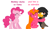 Size: 815x471 | Tagged: safe, artist:lolly <3, pinkie pie, oc, alicorn, earth pony, pony, alicorn oc, heart, hug, monkeydzyrax, text