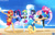 Size: 6142x3900 | Tagged: safe, artist:minusclass, derpibooru import, applejack, fluttershy, pinkie pie, rainbow dash, rarity, sci-twi, sunset shimmer, twilight sparkle, better together, equestria girls, forgotten friendship, absurd resolution, armpits, barefoot, beach, belly button, bikini, clothes, cute, dress, feet, humane five, humane seven, humane six, midriff, moe, patreon, patreon logo, ponytail, sand, sarong, shorts, skirt, swimsuit, wetsuit