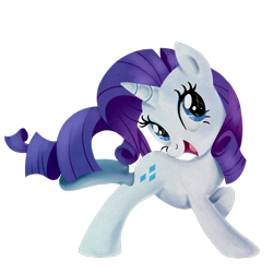 Size: 800x800 | Tagged: safe, artist:kyle23emma, rarity, pony, unicorn, female, horn, mare, solo, white coat