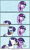 Size: 760x1260 | Tagged: safe, artist:shigglespegasister, derpibooru import, rarity, twilight sparkle, pony, unicorn, brushie, comic, cute, raribetes, twiabetes