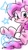 Size: 640x1136 | Tagged: safe, artist:mosamosa_n, pinkie pie, earth pony, pony, female, mare, pink coat, pink mane, pixiv, solo