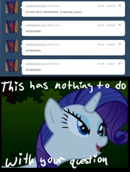 Size: 680x900 | Tagged: safe, artist:moonblizzard, rarity, pony, unicorn, ask, rarity answers, solo, tumblr