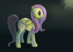 Size: 735x526 | Tagged: safe, artist:glossyhooves, fluttershy, pegasus, pony, female, mare, pink mane, solo, yellow coat