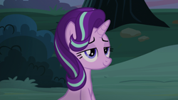 Size: 1920x1080 | Tagged: safe, screencap, starlight glimmer, pony, unicorn, uncommon bond, female, horn, mare, two toned mane