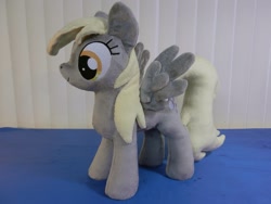 Size: 2000x1501 | Tagged: safe, artist:equestriaplush, derpy hooves, pegasus, pony, female, irl, mare, photo, plushie, solo