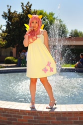 Size: 780x1170 | Tagged: artist needed, safe, fluttershy, human, cosplay, irl, irl human, photo, sacanime, solo