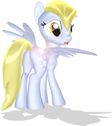 Size: 515x578 | Tagged: safe, artist:waterlilly1207, derpy hooves, pegasus, pony, 3d, female, mare, solo