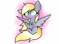 Size: 1024x768 | Tagged: safe, artist:twinkiepie19, derpy hooves, pegasus, pony, chibi, female, mare, solo