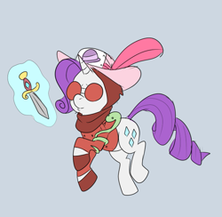 Size: 695x679 | Tagged: safe, artist:metal-kitty, rarity, pony, snake, unicorn, crossover, rarispy, solo, spy, team fortress 2