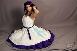 Size: 4928x3264 | Tagged: safe, artist:eternalukyou, rarity, human, armpits, cosplay, irl, irl human, photo, solo